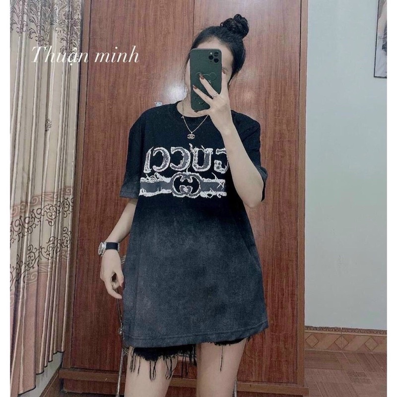 [Mã SKAMFSW175 giảm 10K đơn 50K] Áo thun loang Gucc.i, Áo Thun Form rộng Unisex chất thun mềm mịn | BigBuy360 - bigbuy360.vn