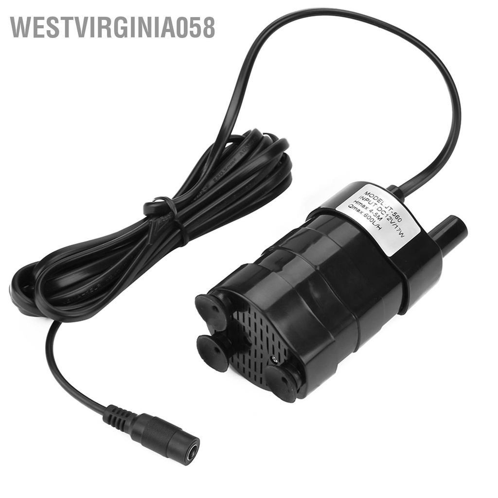 Có thể bán buôn Máy bơm nước chìm không chổi than mini đầu thủy lực cao DC 12V -20 ℃ -90 Westvirginia058 Hàng giao ngay