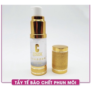 Tẩy tế bào chết trước khi phun môi