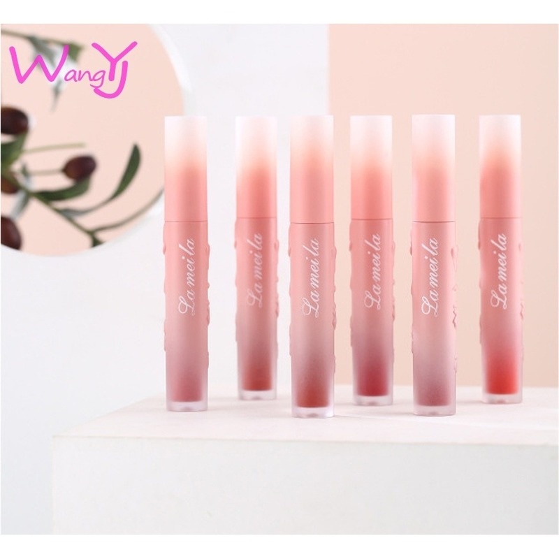 [Hàng mới về] Son kem màu bóng Lameila có dưỡng ẩm hợp thời trang | BigBuy360 - bigbuy360.vn