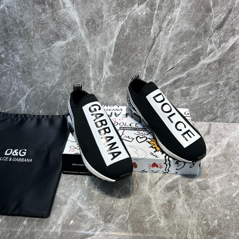 🔥 Giày Lười Dolce Gabbana DG cao cấp cho nam và nữ - Giầy Slipon - Giày siêu xịn Kèm Box
