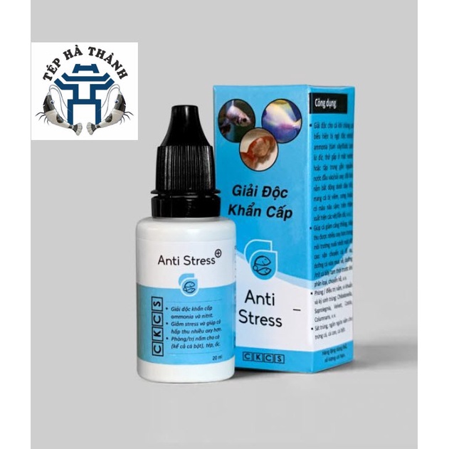 ParaKill &amp; Anti Stress Dưỡng Cá và Phòng Các Loại Nấm Cho Cá Cảnh