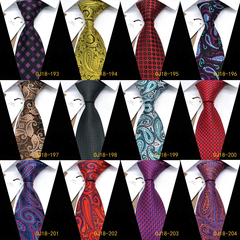 Cà Vạt 8cm Màu Sắc Thanh Lịch Dành Cho Nam