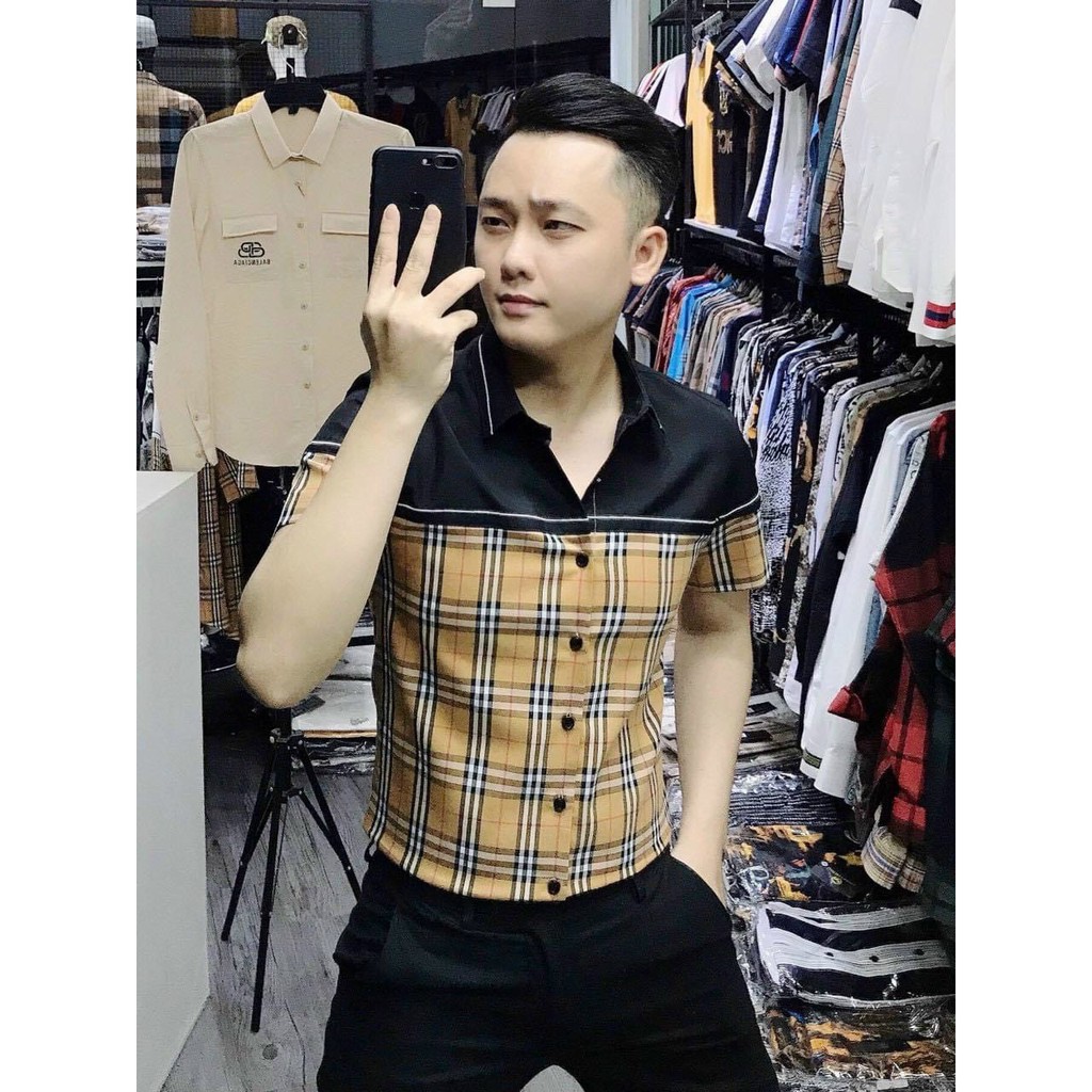 Áo sơ mi nam mềm mịn không nhăn cao cấp họa tiết thời trang đẳng cấp M34 | BigBuy360 - bigbuy360.vn