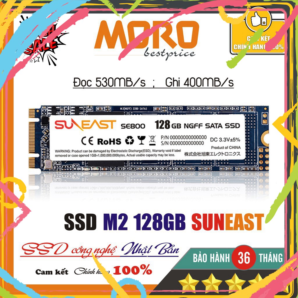 EW6 TYDB Ổ cứng SSD M.2 / Msata 128GB Suneast - 2280mm / 2242mm - Hàng chính hãng bảo hành 36 tháng! 44 EW | BigBuy360 - bigbuy360.vn