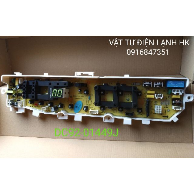 BO MẠCH MÁY GIẶT SAMSUNG TRẮNG DC92-01449K DC92-01499J DC92-01681G BROAD DC92