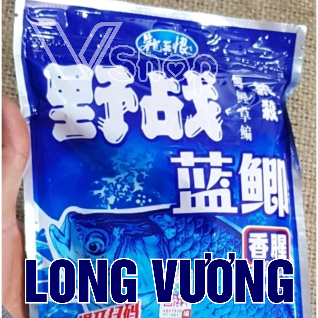 Mồi câu cá, hiệu LONG VƯƠNG và hiệu LÃO QUỶ. Mồi câu cá rô phi, cá chép, cá diếc, cá thiên nhiên, hoang dã  .Vshop.