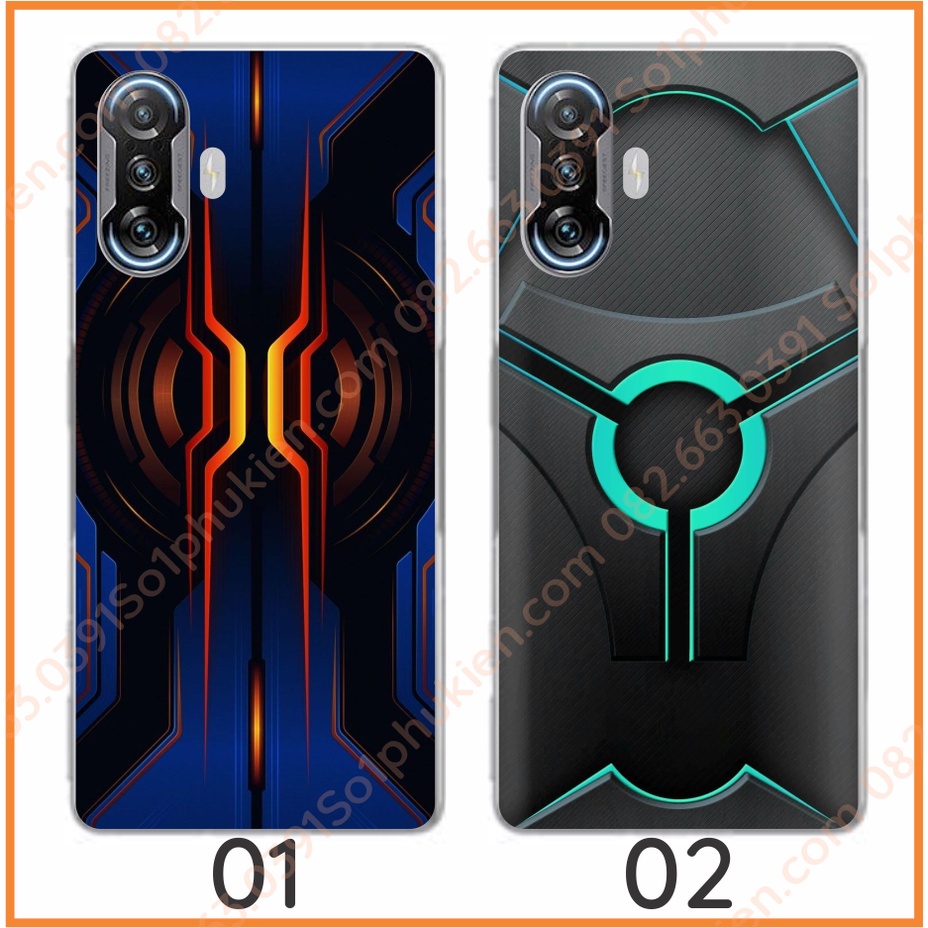 Ốp hình Xiaomi Redmi K40 Gaming dẻo in hình nhiều mẫu công nghệ
