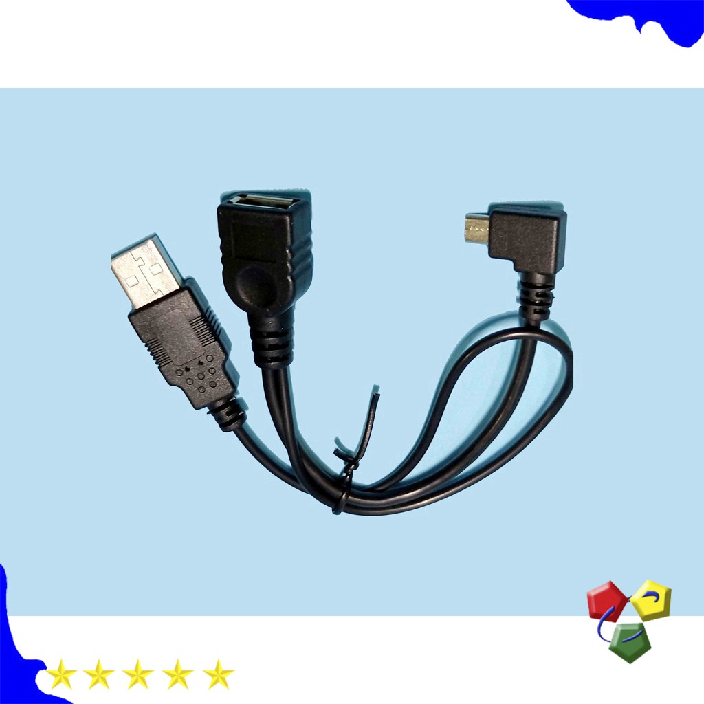 Cổng micro OTG có USB sạc nguồn