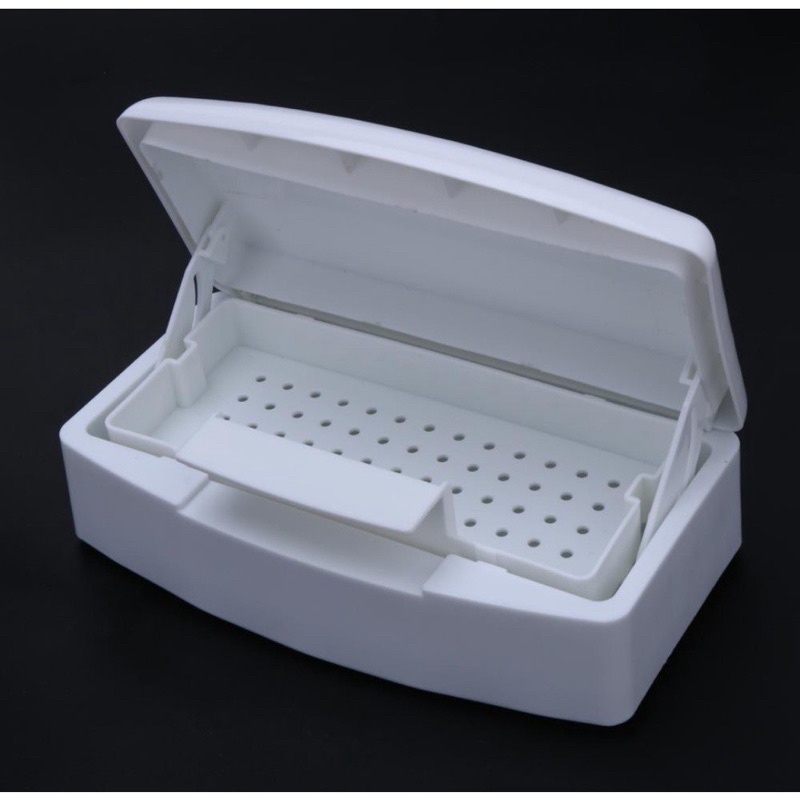 Hộp ngâm tiệt trùng dụng cụ nail