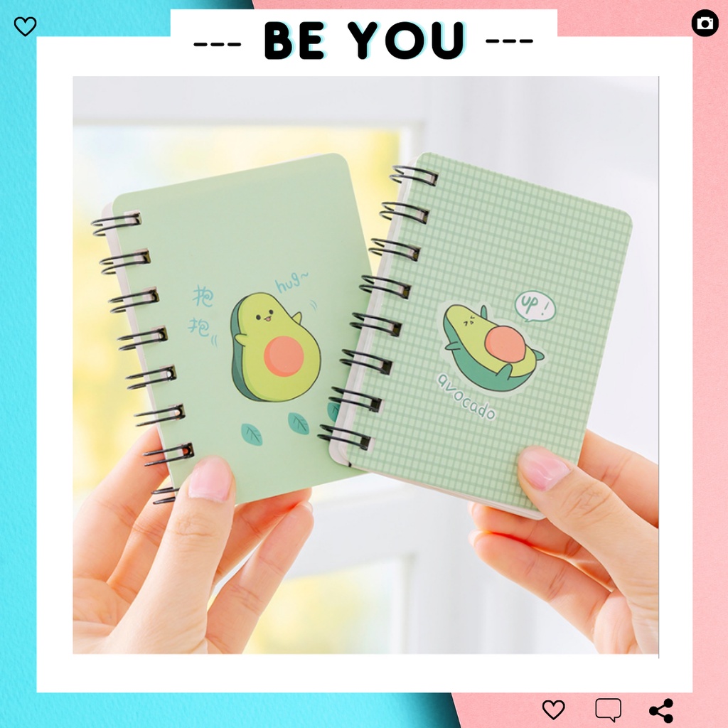 Sổ Tay Mini Hình Quả Bơ Dễ Thương - BEYOU