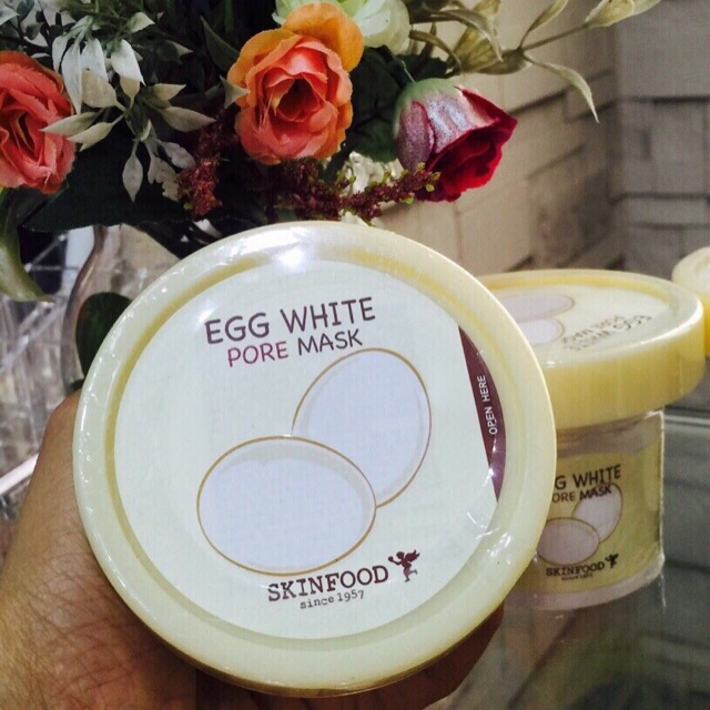 Mặt nạ trứng gà Egg white Pore Mask Skinfood
