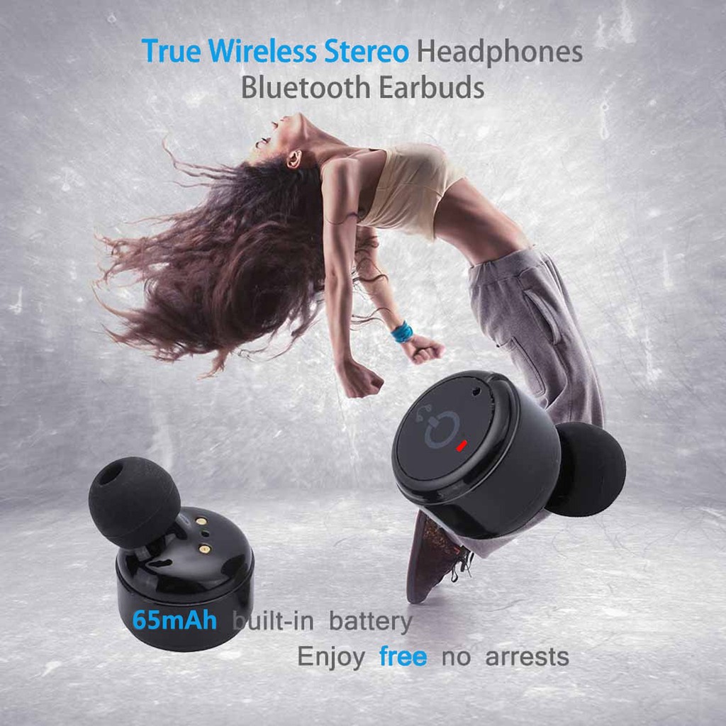 Cặp 2 Tai Nghe Nhét Tai Không Dây X1T - Tai nghe nhét tai Bluetooth X1T