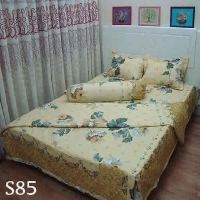 Bộ ga chun + 2 vỏ gối
