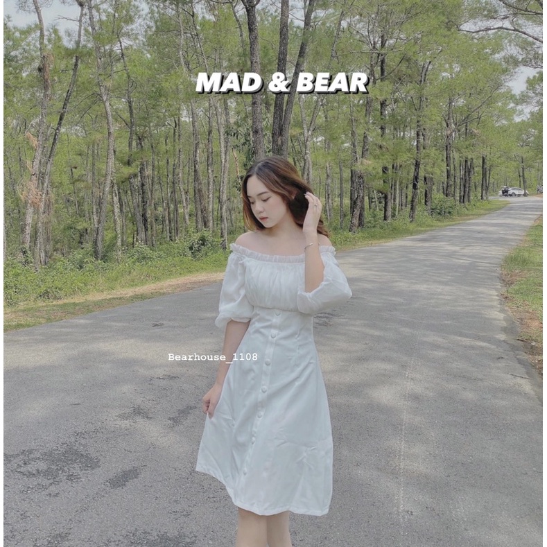 ] 🌱 VÁY- ĐẦM TRẮNG TRỄ VAI TRƠN CÚC BỌC H.N 🌱 VÁY TRẮNG HỞ VAI ĐẸP | BigBuy360 - bigbuy360.vn