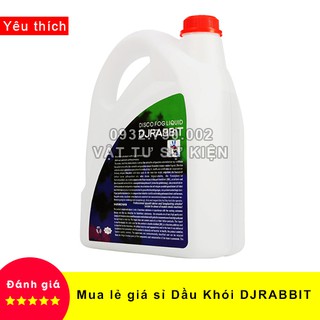 Dầu tạo khói dj rabbit, dùng tạo hiệu ứng khói thơm pha sẵn 4.5 lít