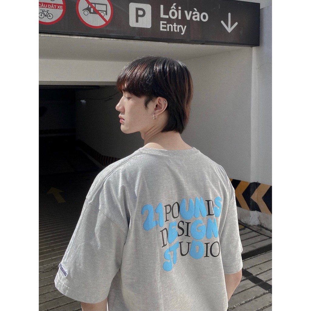 Áo thun text in nổi 21pounds