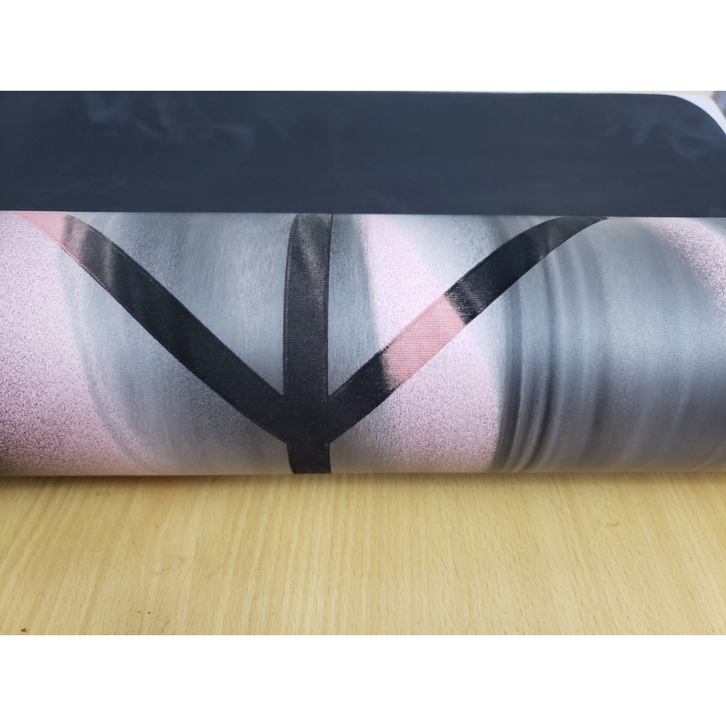 Thảm Yoga Vân Mây Có Định Tuyến, Đẹp Độc Đáo, Cao Su Sinh Thái Phủ PU, Chống Trơn Trượt, Nhập Khẩu Đài Loan, Hãng beYoga