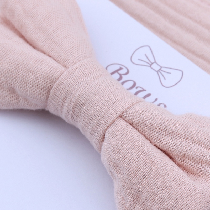 Set 2 Yếm Ăn Hình Tam Giác Thắt Nơ Xinh Xắn Cho Bé Gái