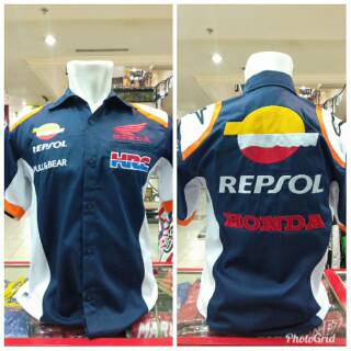 Honda Áo Thun In Hình Xe Mô Tô - 2019 - Hrc - Repsol Cá Tính