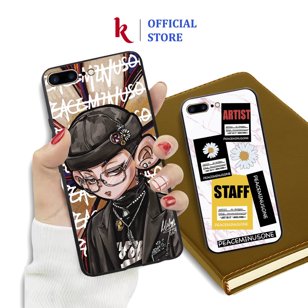 Ốp lưng i.phone in hình conan và staff điện thoại 6 6s 7 8 plus x xs xr 11 pro max se2 12 mini 12 pro max
