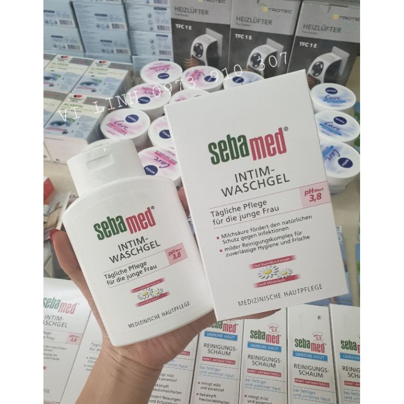 Bill Đức- Dung dịch vệ sinh phụ nữ Sebamed