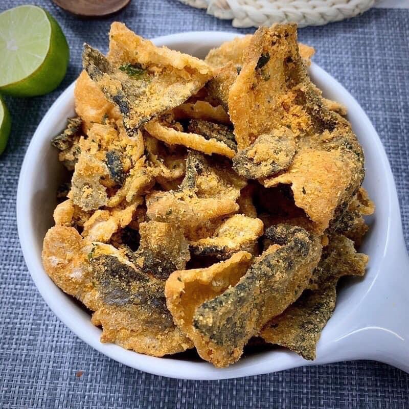 Da cá trứng muối 250g 1996 FOOD đồ ăn vặt Hà Nội vừa ngon vừa rẻ | BigBuy360 - bigbuy360.vn