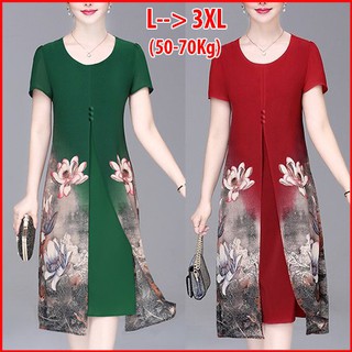 ROMI - ĐẦM DỰ TIỆC TRUNG NIÊN CAO CẤP , KIỂU ĐẦM SUÔNG BIGSIZE, VÁY ĐẦM TRUNG NIÊN U50 U60 ROMI 3270 3288 3296 3300 3301