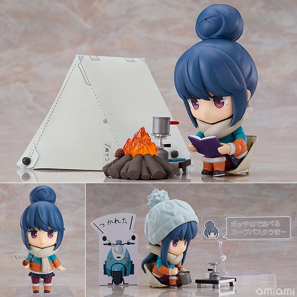 VIDEO [ Ora Ora ] [ Hàng Có Sẵn ] Mô Hình Figure Chính Hãng Nhật Nendoroid Rin Shima DX Ver - Yuru Camp