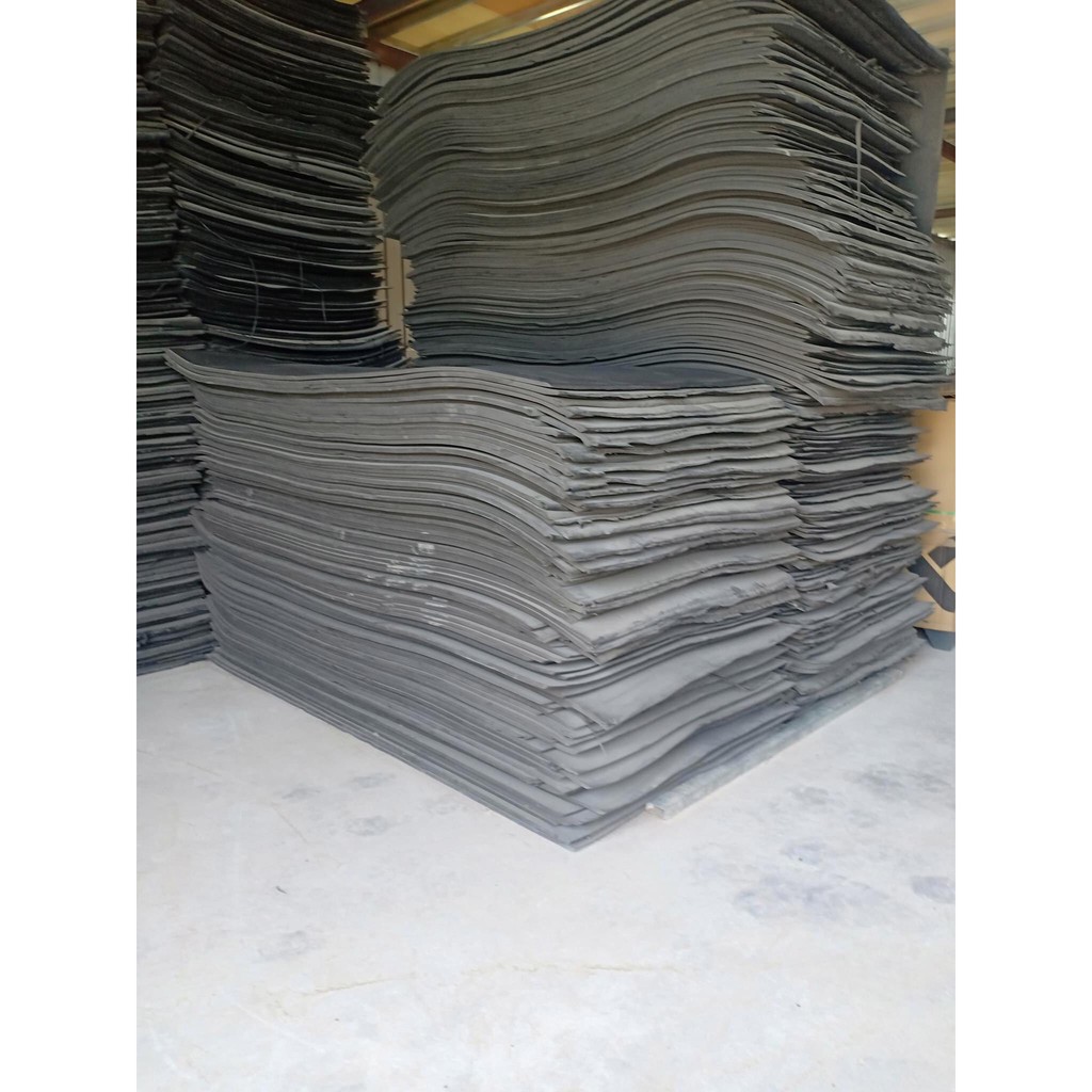 Set 5 tấm cao su non Kt 50x50cm dày 2cm/3cm  cách âm giảm ồn, chống rung .