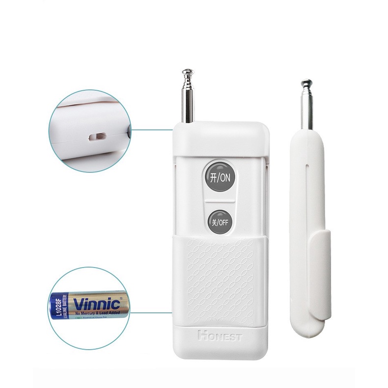 Remote Công tắc điều khiển từ xa Honest RF 315Mhz công suất lớn khoảng cách điều khiển của Remote lên đến 1000m