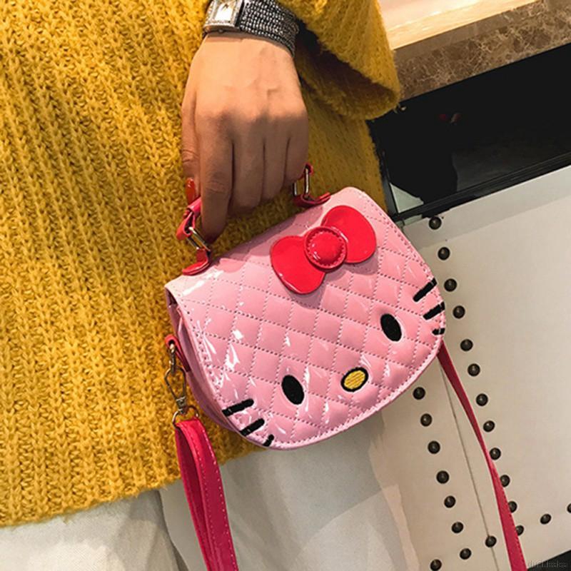 【dudubaba】Girls Fashion PU Cartoon Cute Princess Cross-body Bags