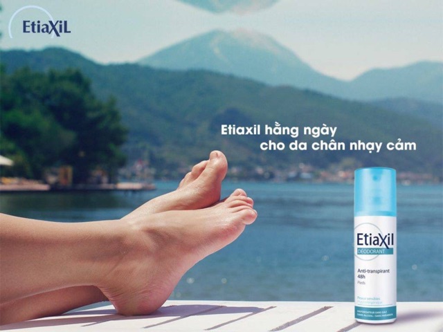 Hàng Pháp - Xịt khử mùi hôi chân Etiaxil deodorant  100ml