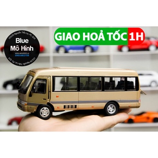 Mô hình xe bus Toyota Coaster xe khách tỷ lệ 1:32
