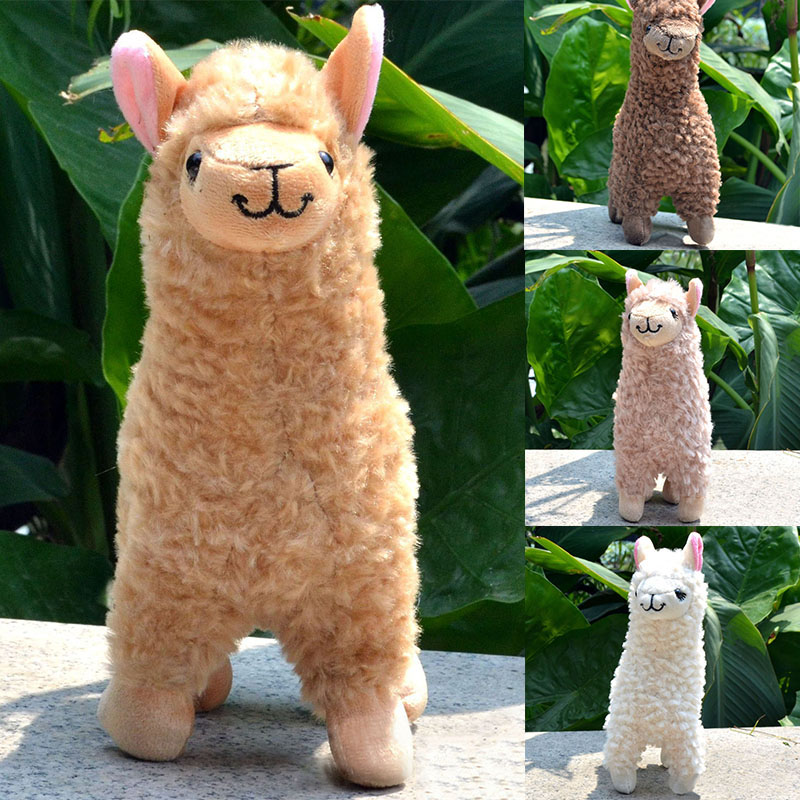 Đồ chơi thú nhồi bông hình con lạc đà dễ thương 23cm