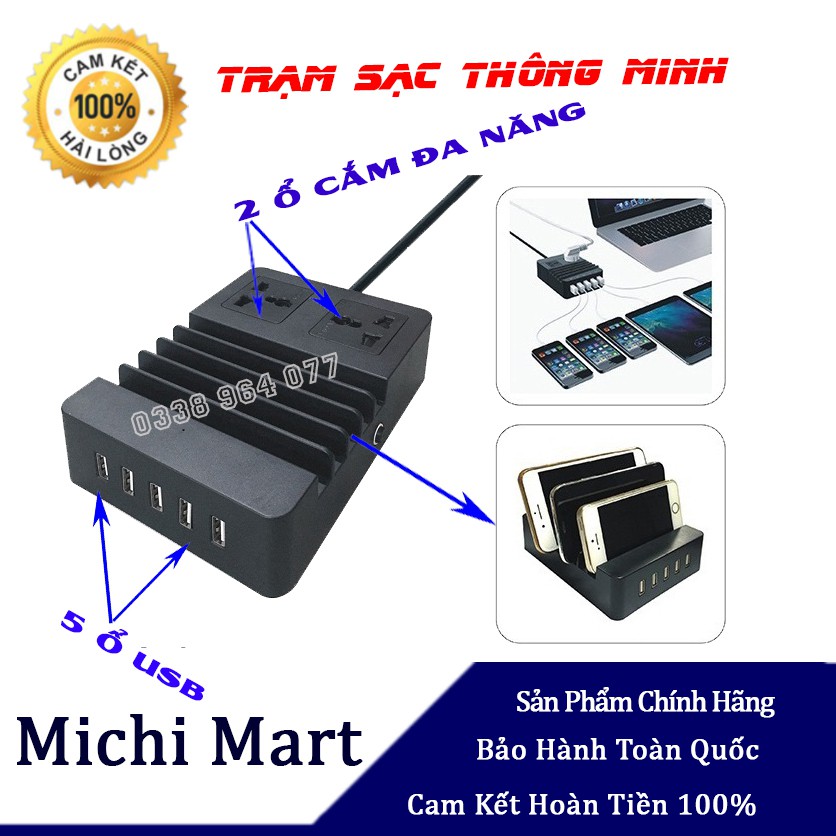 Trạm sạc thông minh LIOA 2D22N5USB