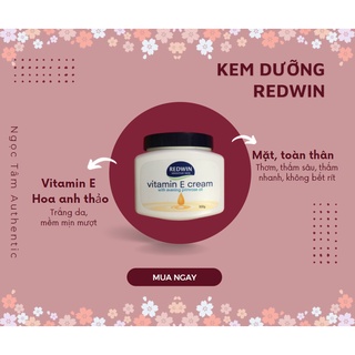 kem dưỡng thể Redwin