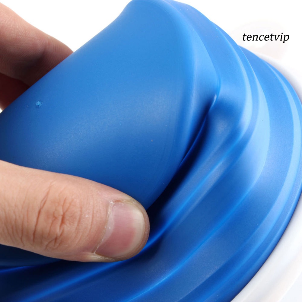 Tô đựng thức ăn/nước uống cho thú cưng bằng silicon có thể gập lại tiện dụng khi đi du lịch