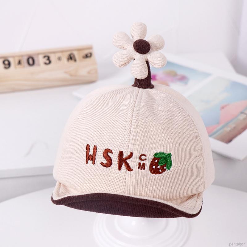 Mũ Lưỡi Trai Thêu Chữ Cực Cute Cho Bé