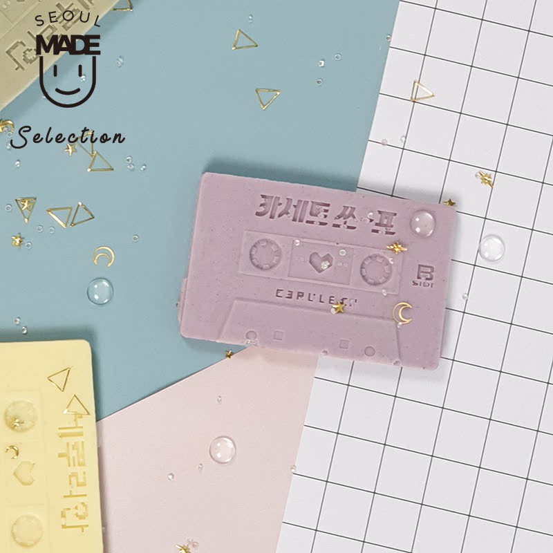 Xà bông làm sạch sâu &lt;Cassette Soap&gt; Misty Purple Soap 50g (HSD: 23/02/2022)