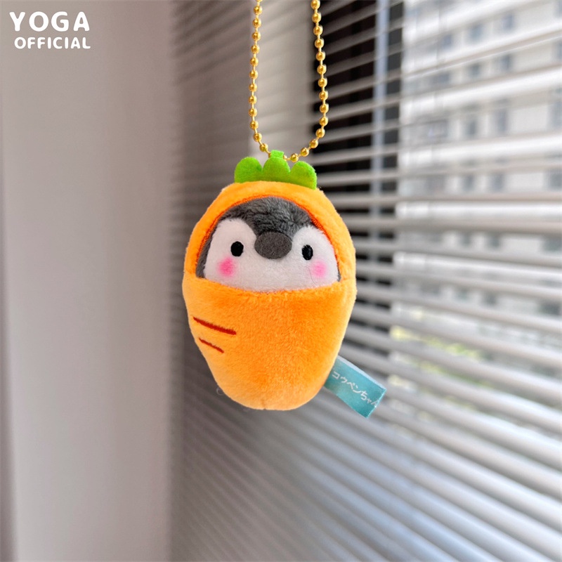 Móc Khóa Hình Chim Cánh Cụt Nhồi Bông Dễ Thương
