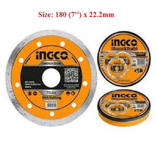 Đĩa cắt gạch ướt 180 Ingco DMD021802