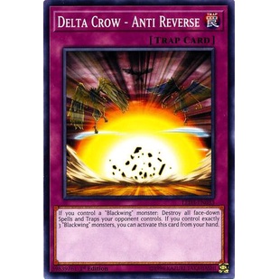 Thẻ bài Yugioh - TCG - Delta Crow - Anti Reverse / LED3-EN033 '