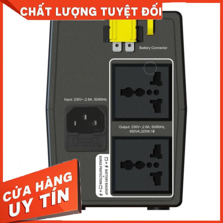 [Giá KM]  Bộ lưu điện UPS APC BX650LI-MS 650VA 325W - Có Ắc Quy - Chính hãng DGW - Bảo hành 3 Năm - hàng chất lượng, giá