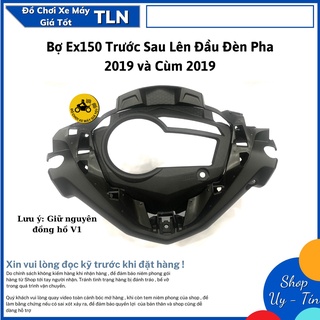 Bợ ex150 trước sau lên đầu đèn pha 2019 và cùm 2019