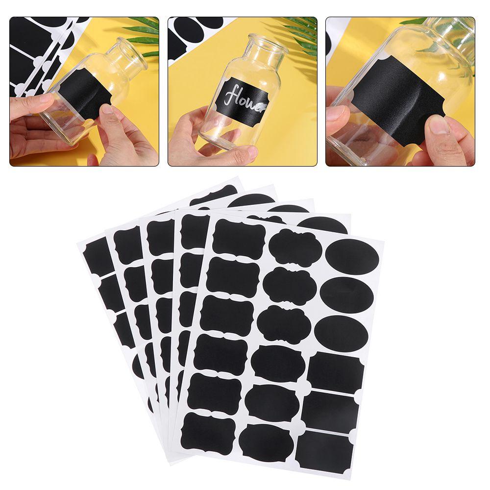 LAKAMIER Set 36 / 90 Nhãn Dán Đánh Dấu Lọ Gia Vị Chống Thấm Nước
