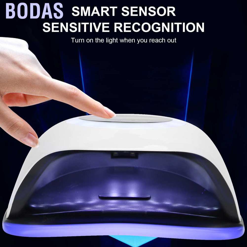 Bodas 168W Professional LED UV Nail Dryer Lamp Gel Polish Curing Machine (100-240V)