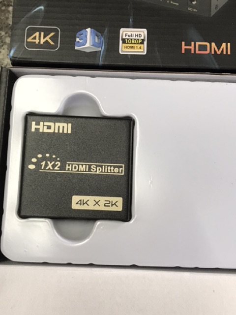 Bộ chia Hub 1 HDMI ra 2 HDMI