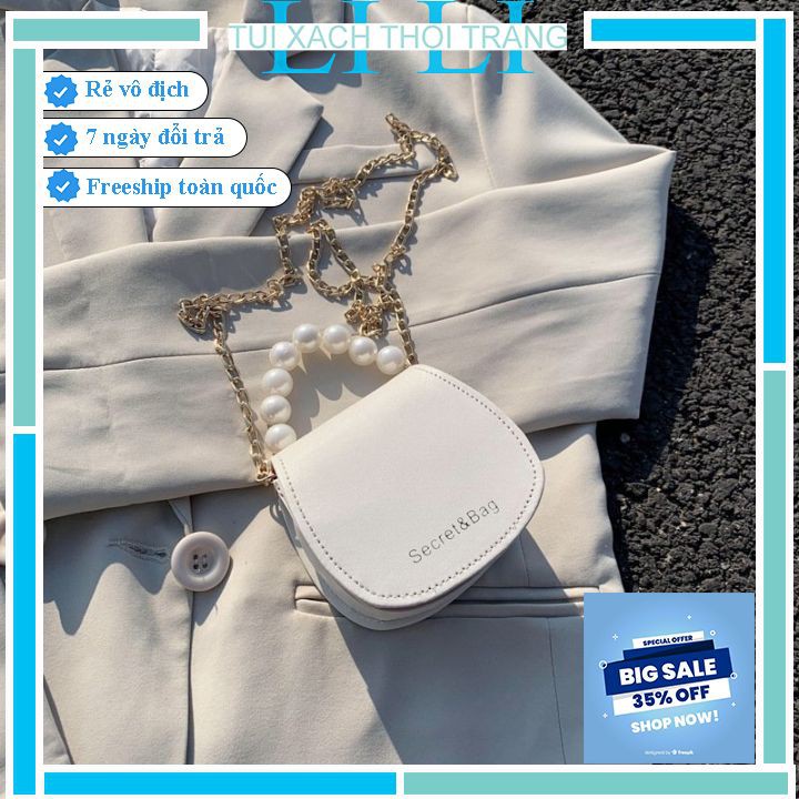 Túi đeo chéo mini 💖Nhập MYLI02 GIẢM 30K💖 Túi xách mini phong cách Hàn Quốc ! TX009 (có ảnh, video thật) | BigBuy360 - bigbuy360.vn