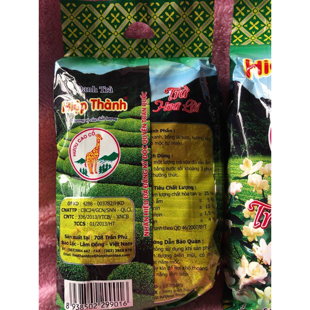 TRÀ ƯỚP LÀI HIỆP THÀNH gói 400g.TRÀ BẢO LỘC